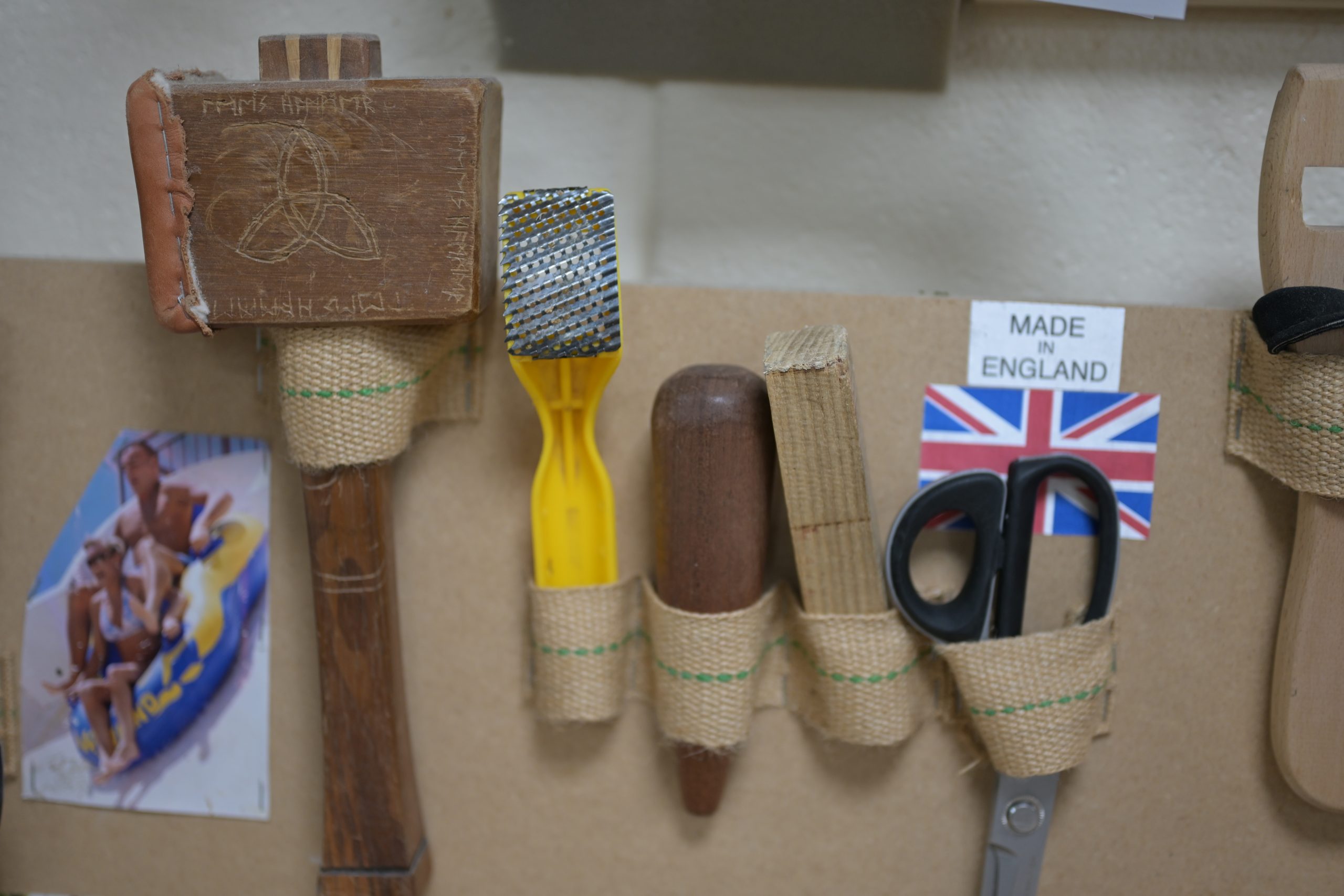 Workshop brushes and hand tools